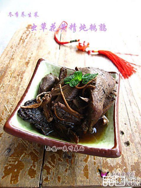 虫草花黄精炖鹌鹑