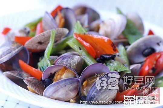 豉椒炒蛤蜊