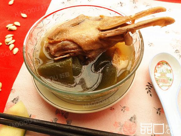 海带绿豆老鸭汤