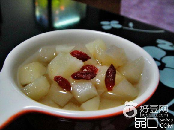 荸荠雪梨甜品