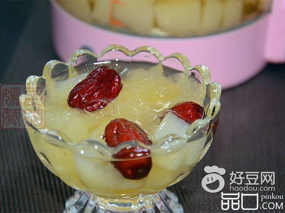 红枣雪梨银耳羹
