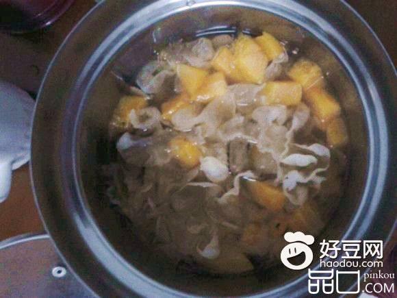 木瓜银耳红枣汤