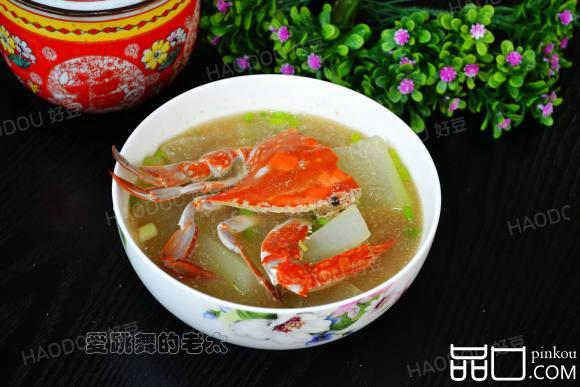 梭子蟹冬瓜汤