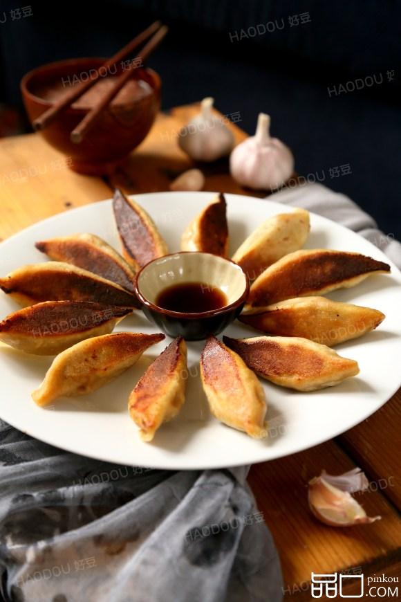 牛肉包菜馅锅贴