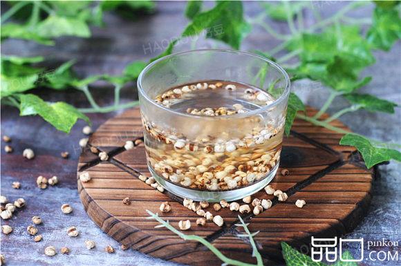 炒薏米茶