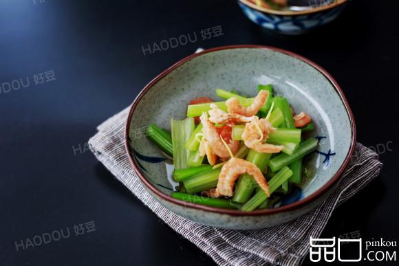 海米拌芹菜