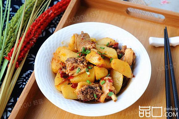 土豆焖鸡#非转基因金