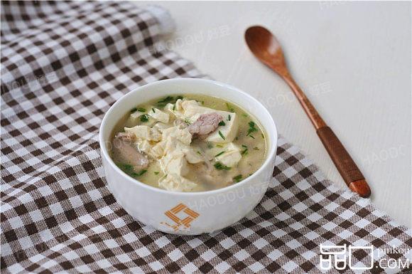 豆腐肉片汤