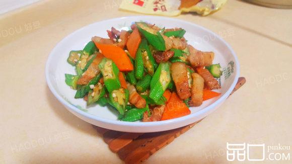 小炒秋葵