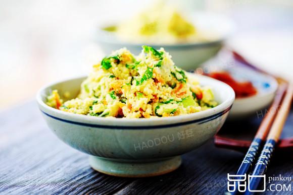葱香豆渣