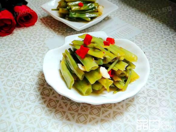 酸辣蕹菜梗
