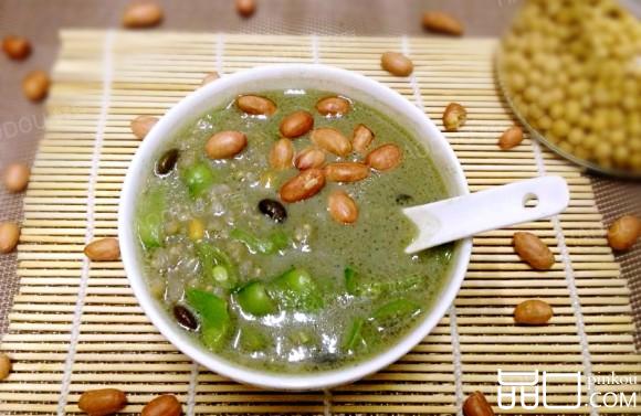 糙米茶粥