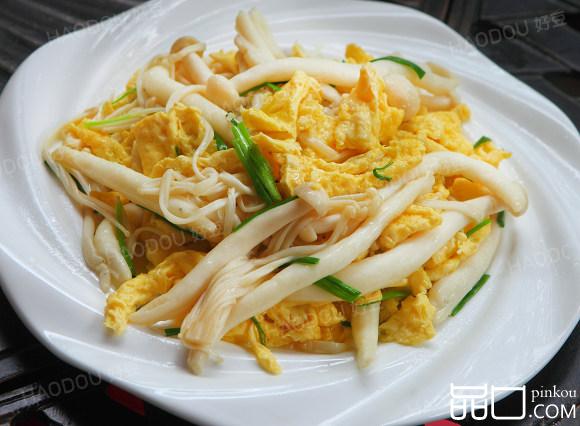 双菇炒蛋