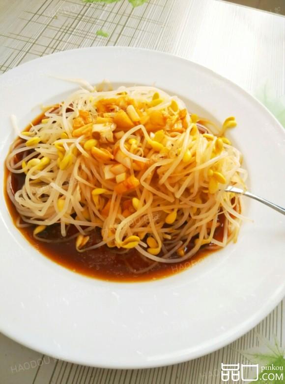 蚝汁黄豆芽
