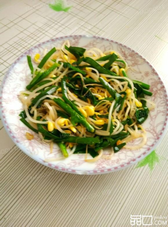 韭菜豆芽