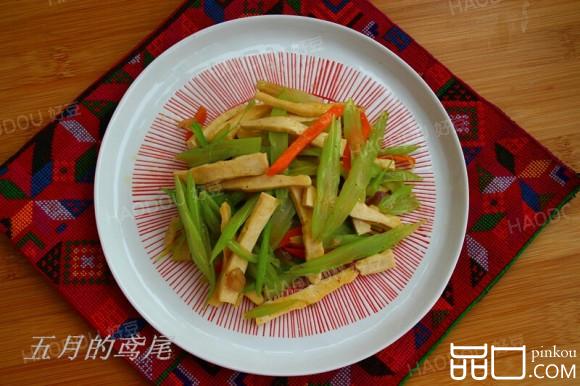 香芹炒豆干