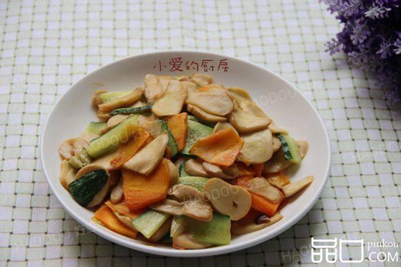 蚝油时蔬杏鲍菇