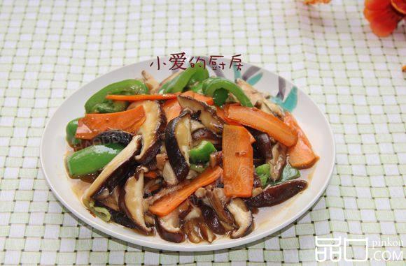 蚝油香菇胡萝卜