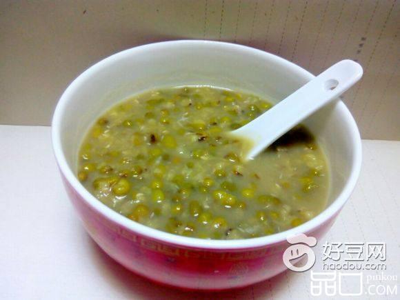 咸味绿豆浓汤