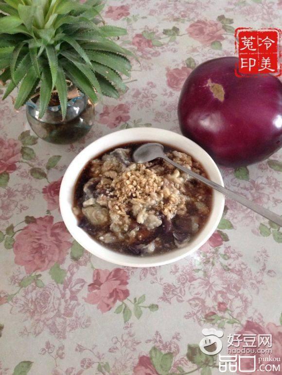 凉拌茄子泥
