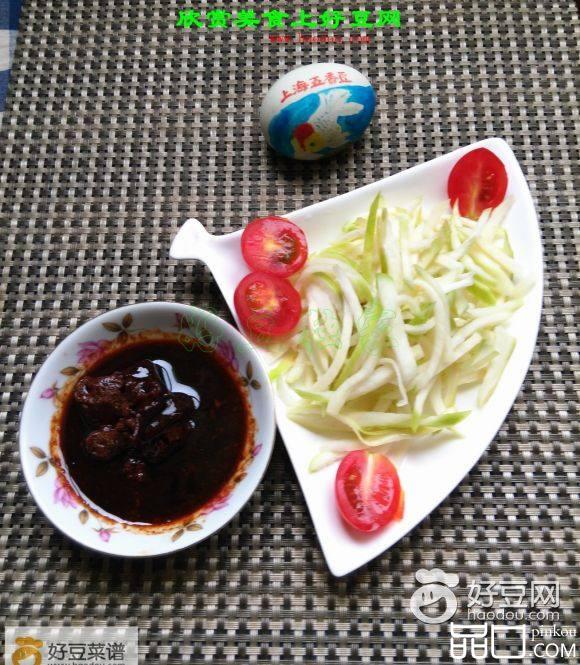 腐乳汁拌茭白丝