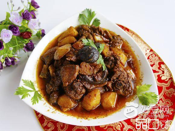 沙茶焖鸭块