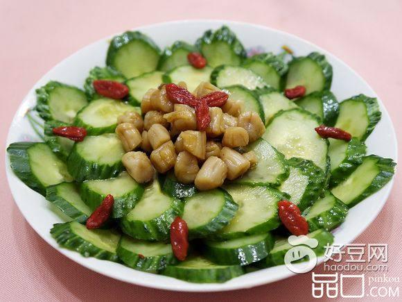 干贝凉拌黄瓜