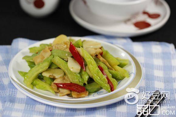苦瓜鸡片