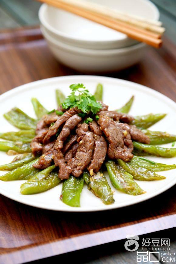【手工美食】杭椒牛柳