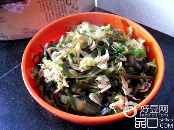 海带丝烧圆白菜