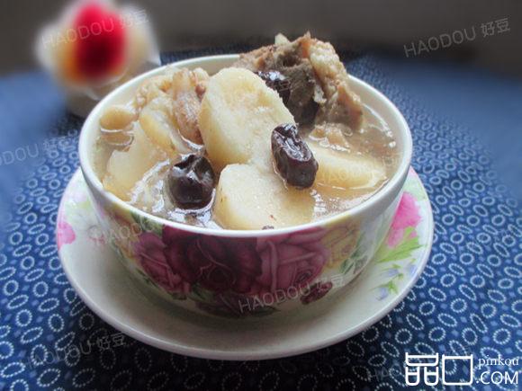 山药煲大骨