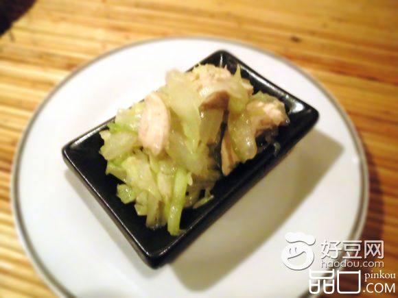 白菜炒鸡肉