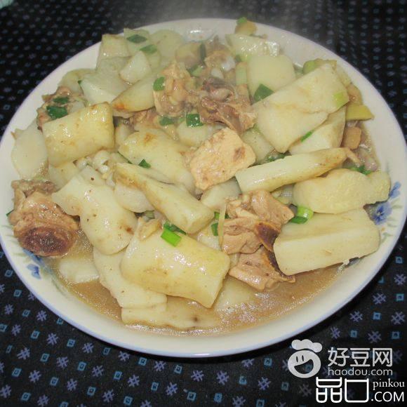 山药烧鸡肉