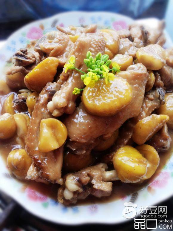 板栗焖鸡翅