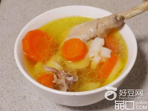萝卜淮山炖鸡汤