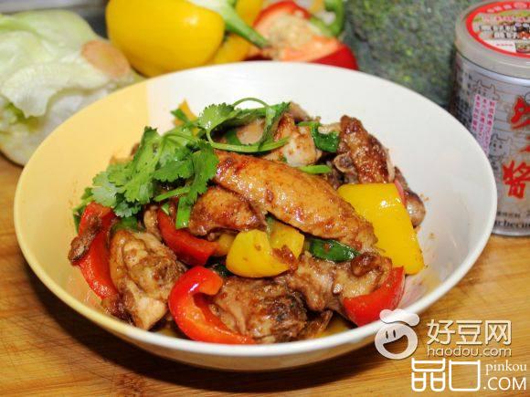 沙茶酱炒鸡