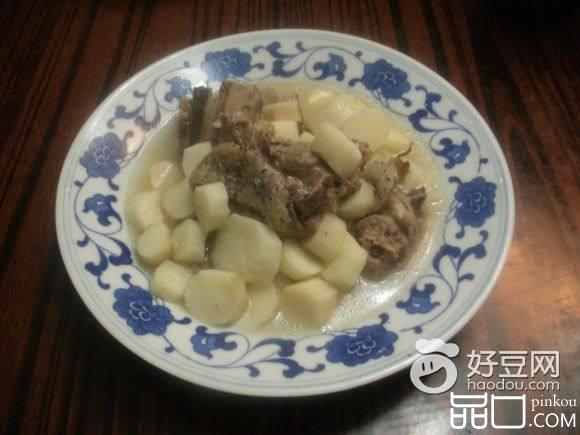 山药焖鸭肉