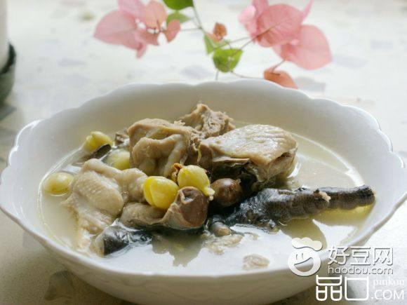 白果炖鸡