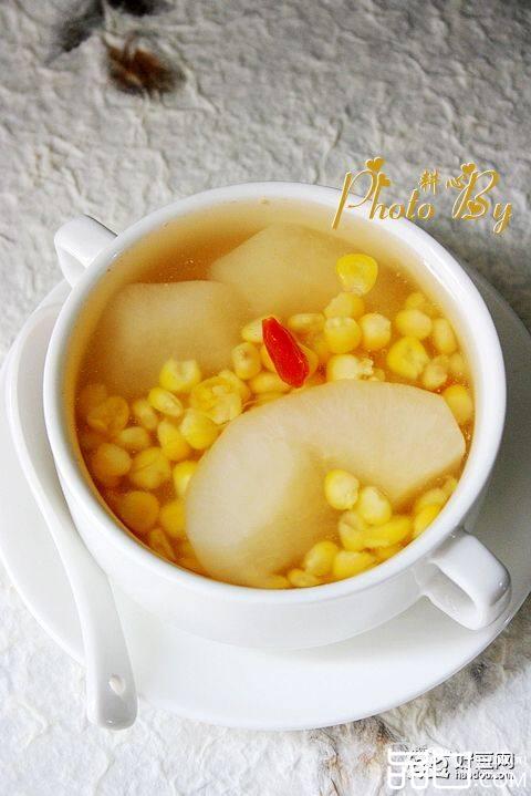 甜玉米梨子糖水