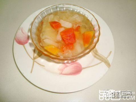梨子木瓜银耳汤