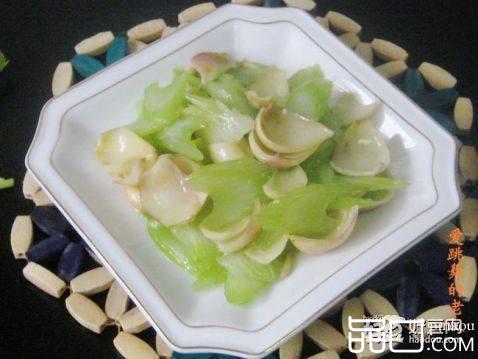 百合炒西芹