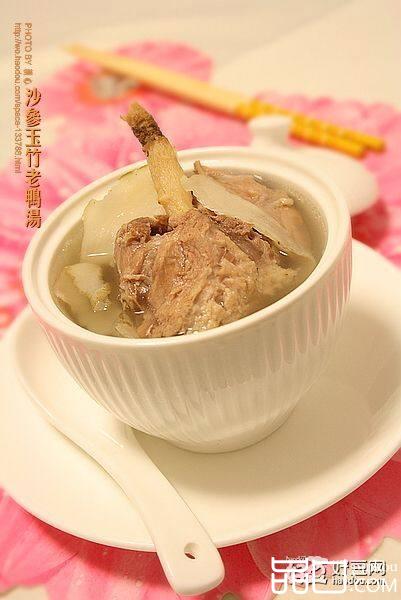 沙参玉竹老鸭汤