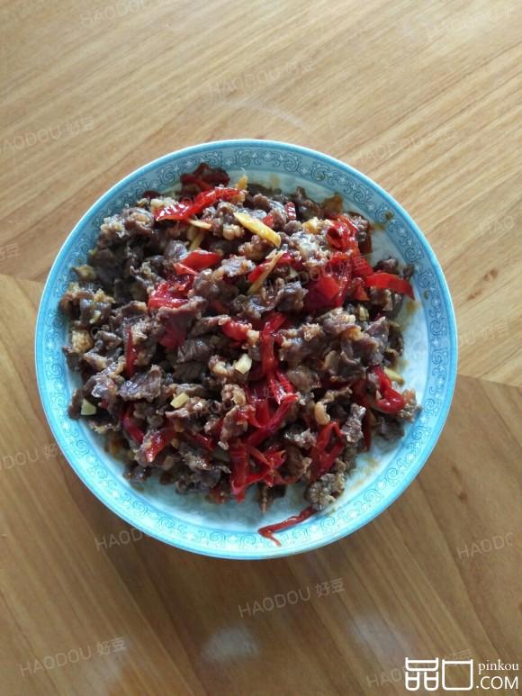 酸辣牛肉