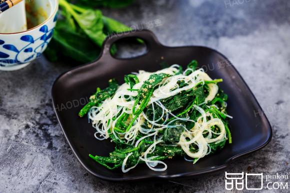 芥末菠菜粉丝