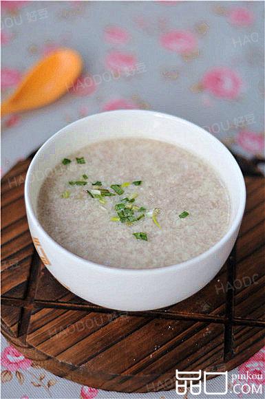 葱香蒸肉羹