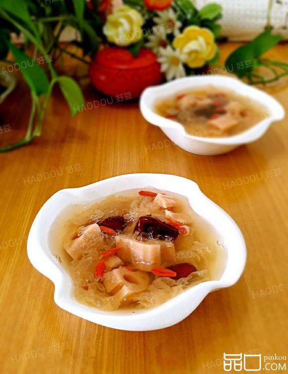 银耳莲藕红枣汤