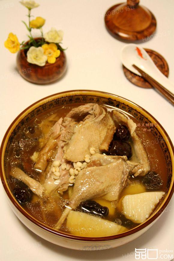 山药炖鸭
