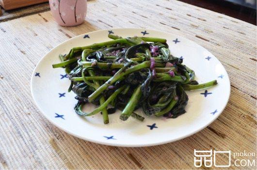 蒜蓉紫背天葵