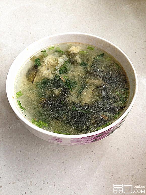 紫菜鸡蛋汤