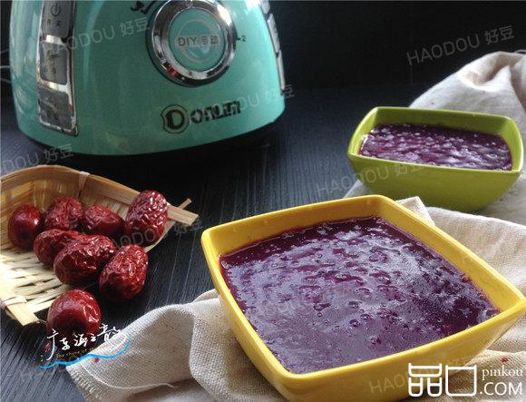 紫薯红枣银耳羹